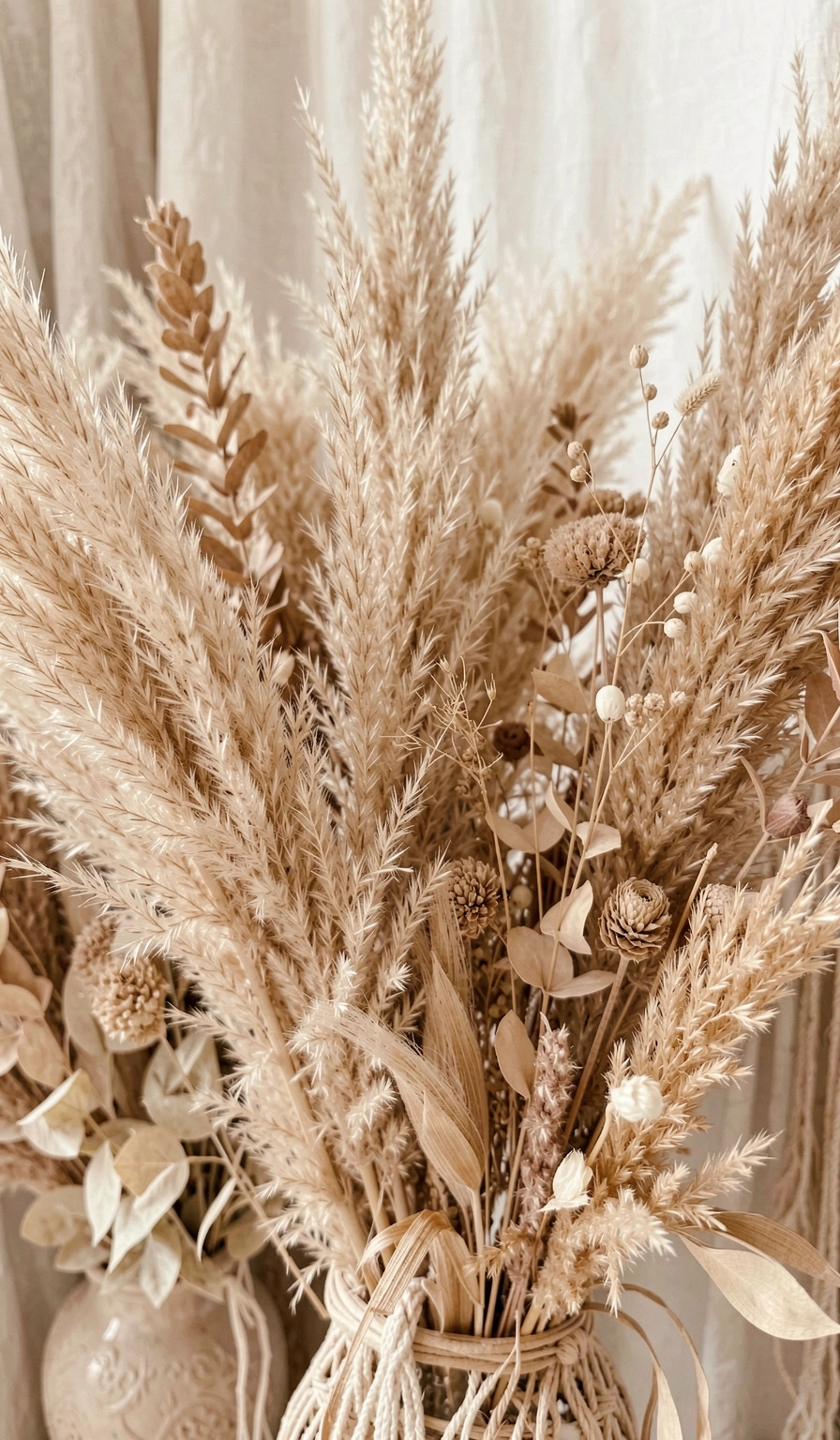 aesthetic wallpaper — dried flowers 2 (free download)