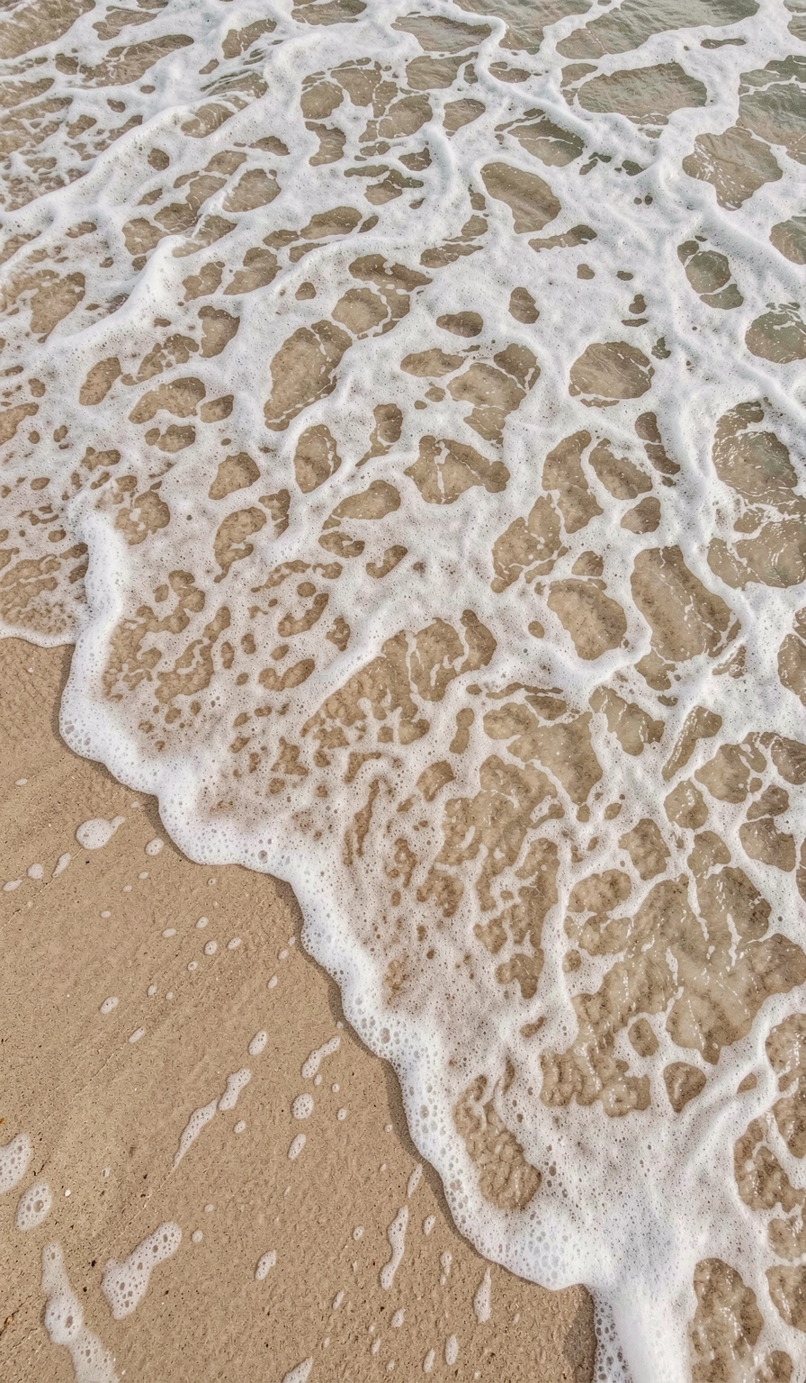 aesthetic wallpaper — ocean foam 2 (free download)