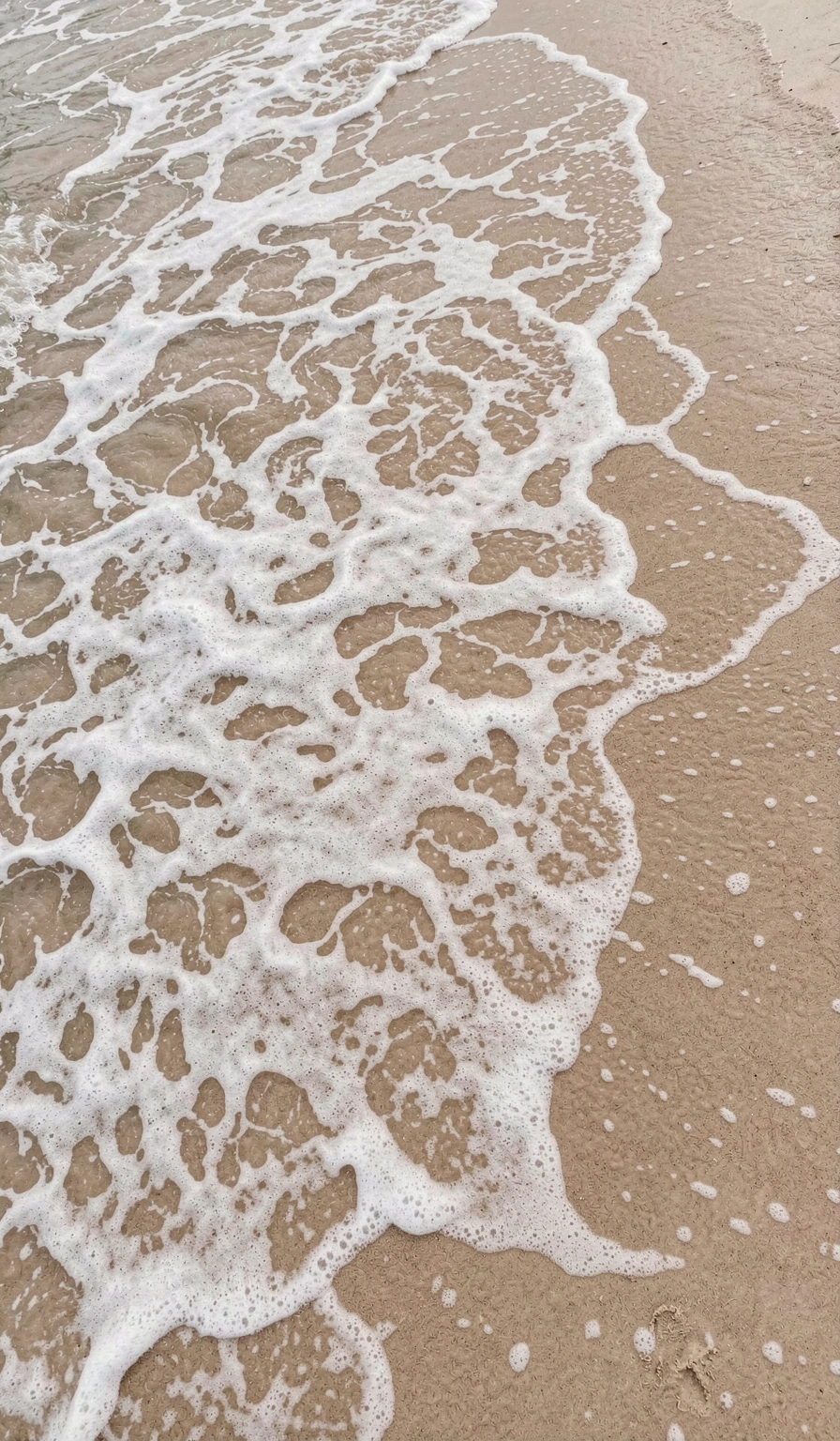 aesthetic wallpaper — ocean foam 3 (free download)