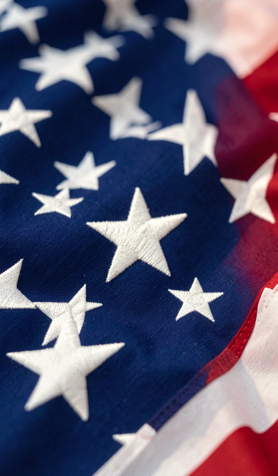 american flag wallpaper — stars macro 1 (free download)