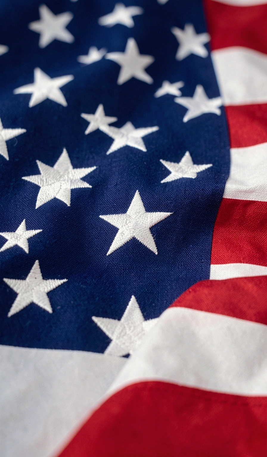 american flag wallpaper — stars macro 2 (free download)