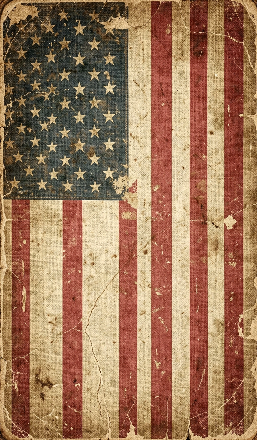 american flag wallpaper — vintage 1 (free download)