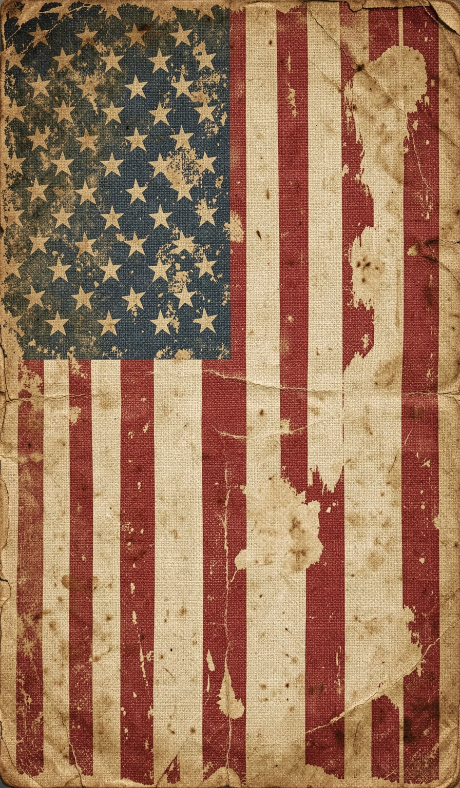 american flag wallpaper — vintage 3 (free download)