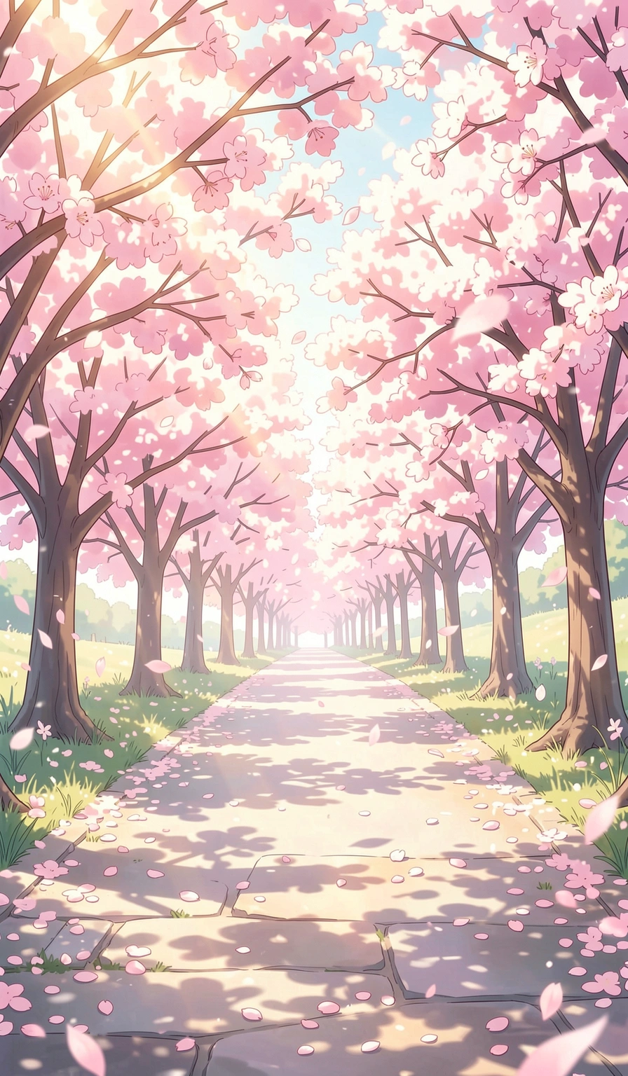 anime wallpaper — cherry blossom 1 (free download)