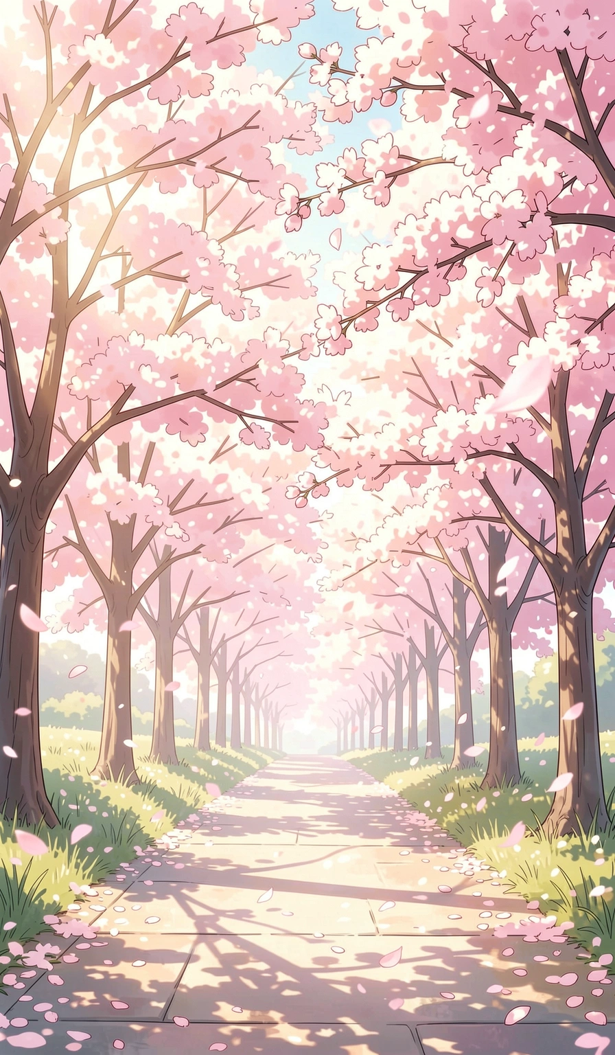 anime wallpaper — cherry blossom 3 (free download)
