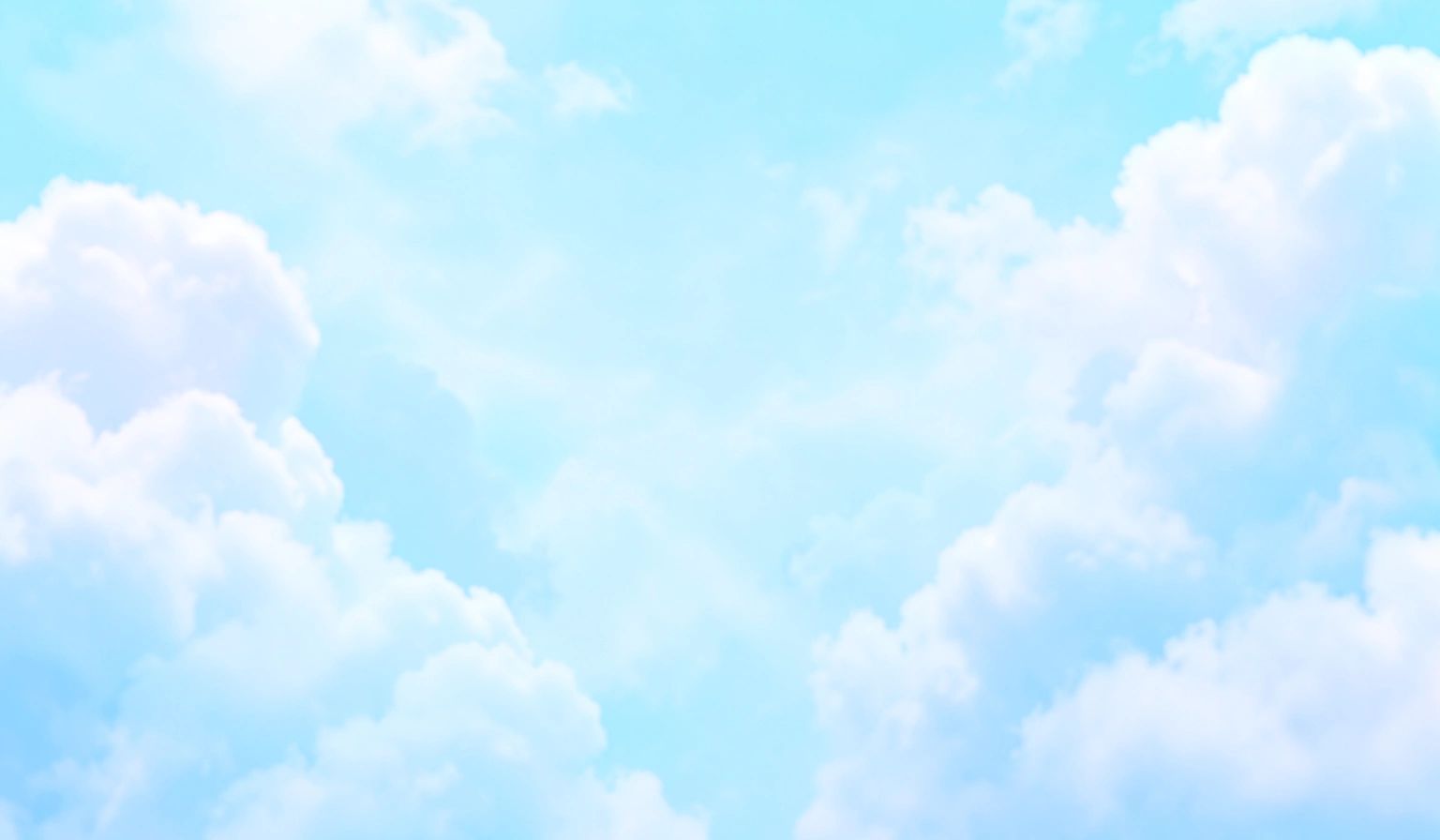 blue background — pastel clouds 2 (free download)