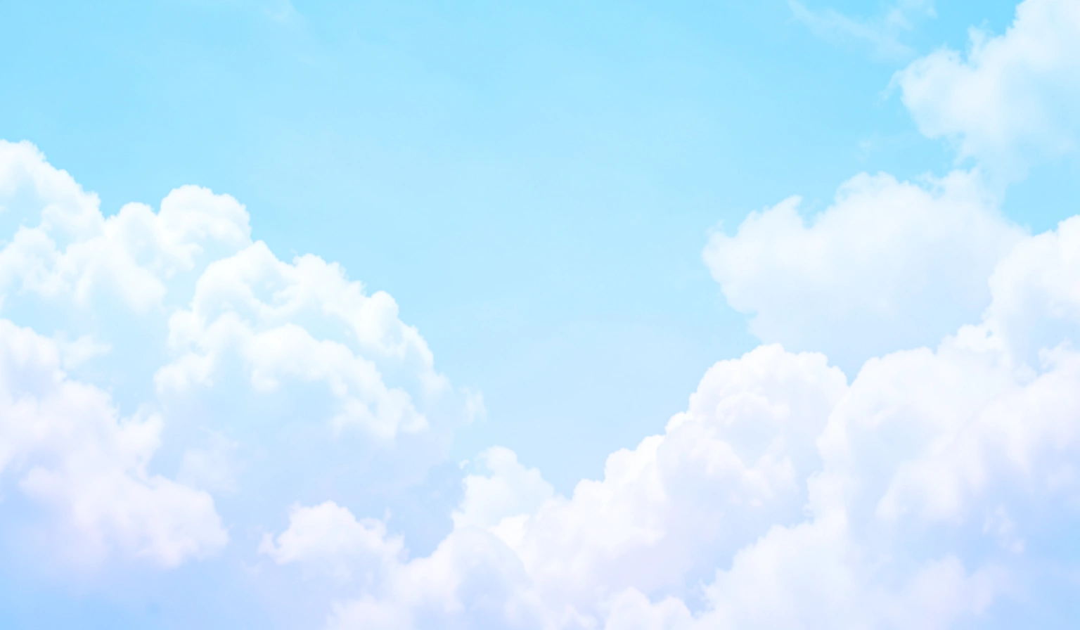 blue background — pastel clouds 4 (free download)