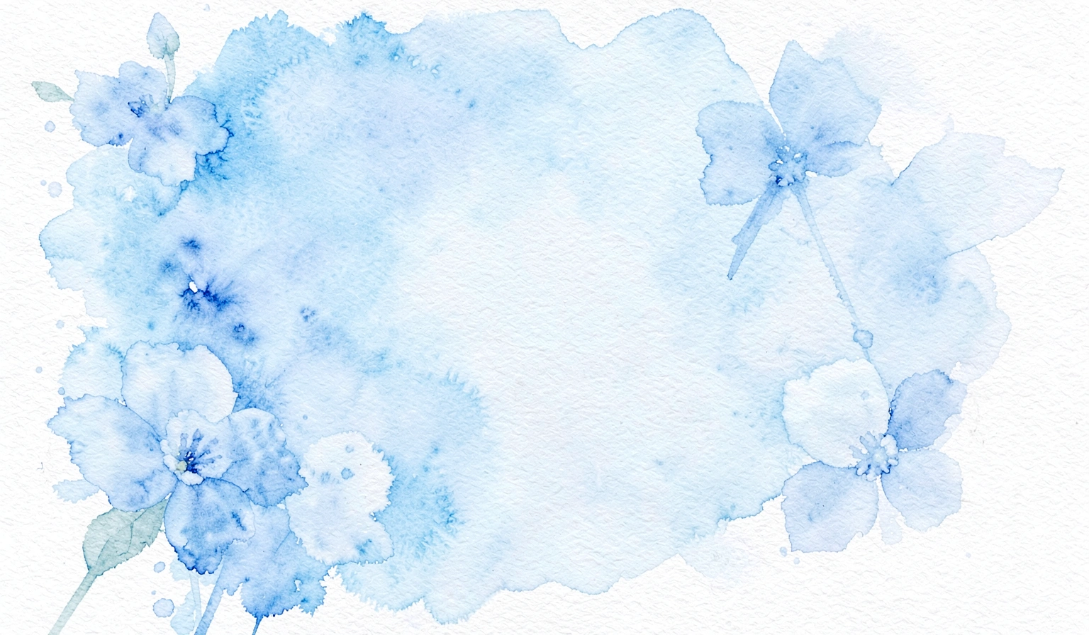 blue background — watercolor 1 (free download)