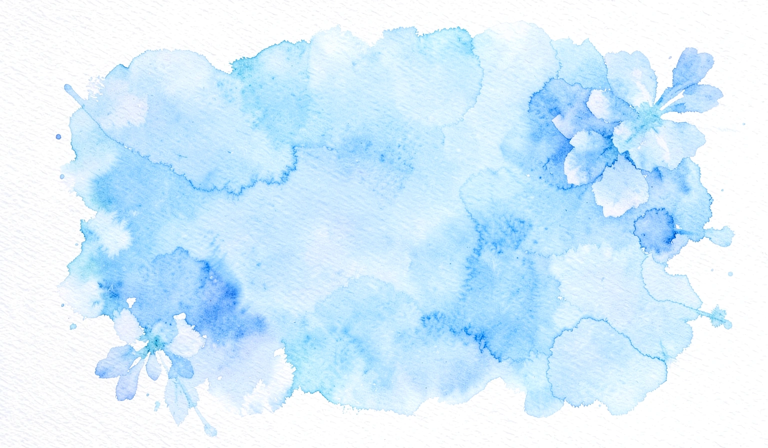 blue background — watercolor 2 (free download)
