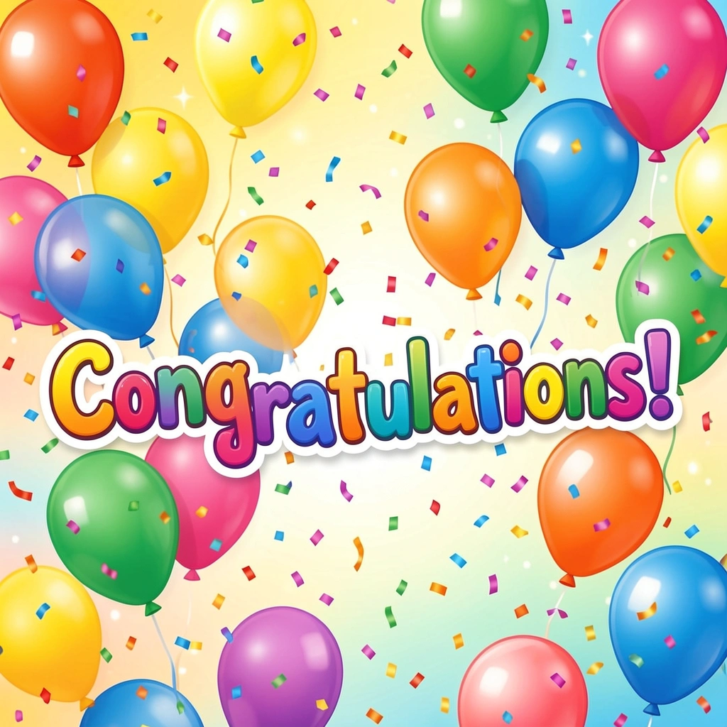 congratulations images — balloons 1 (free download)