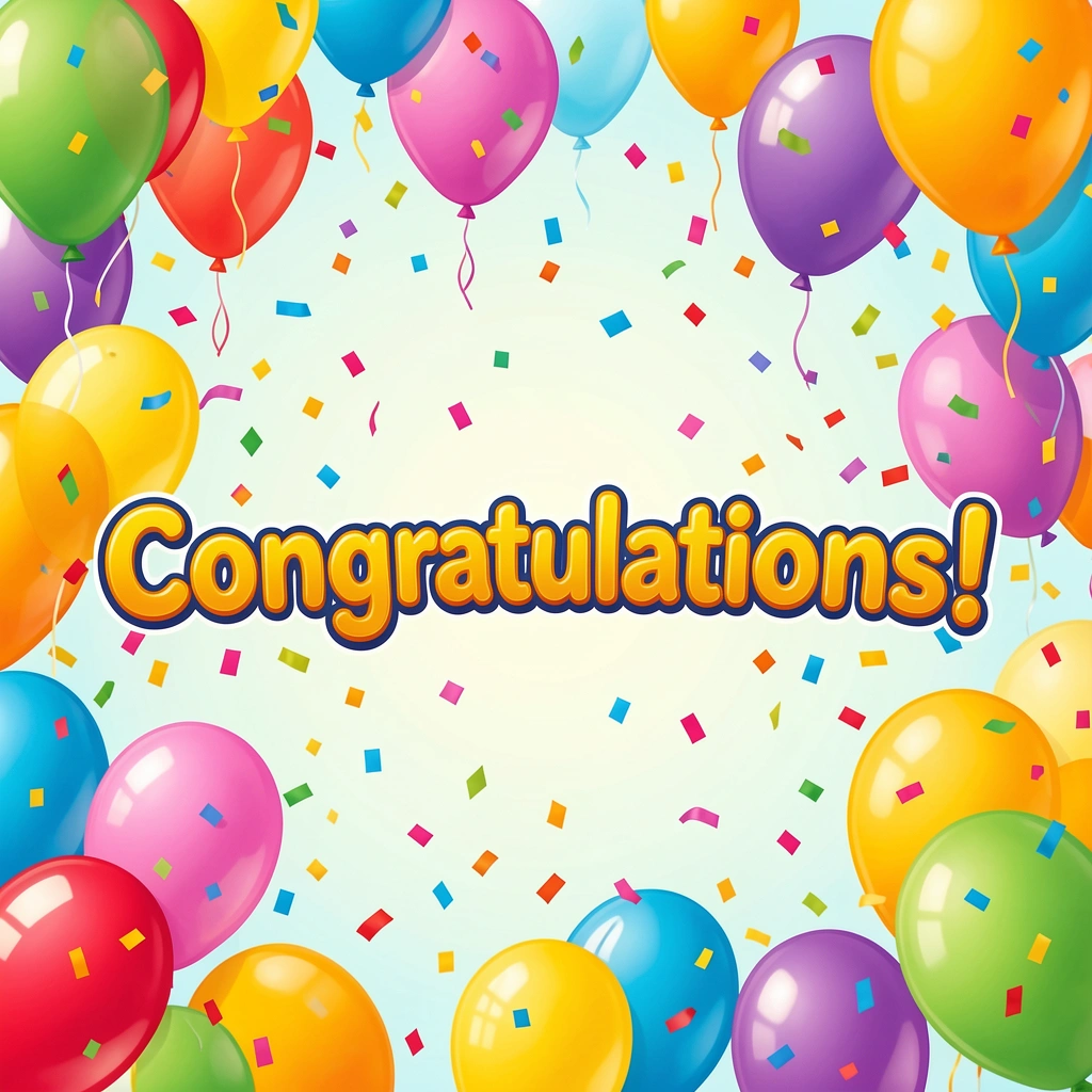 congratulations images — balloons 2 (free download)