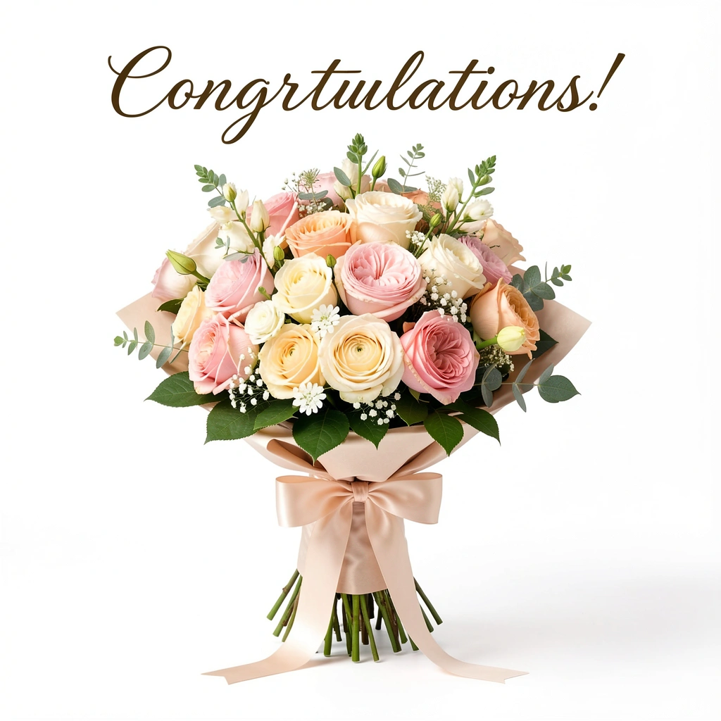 congratulations images — flowers clean 2 (free download)