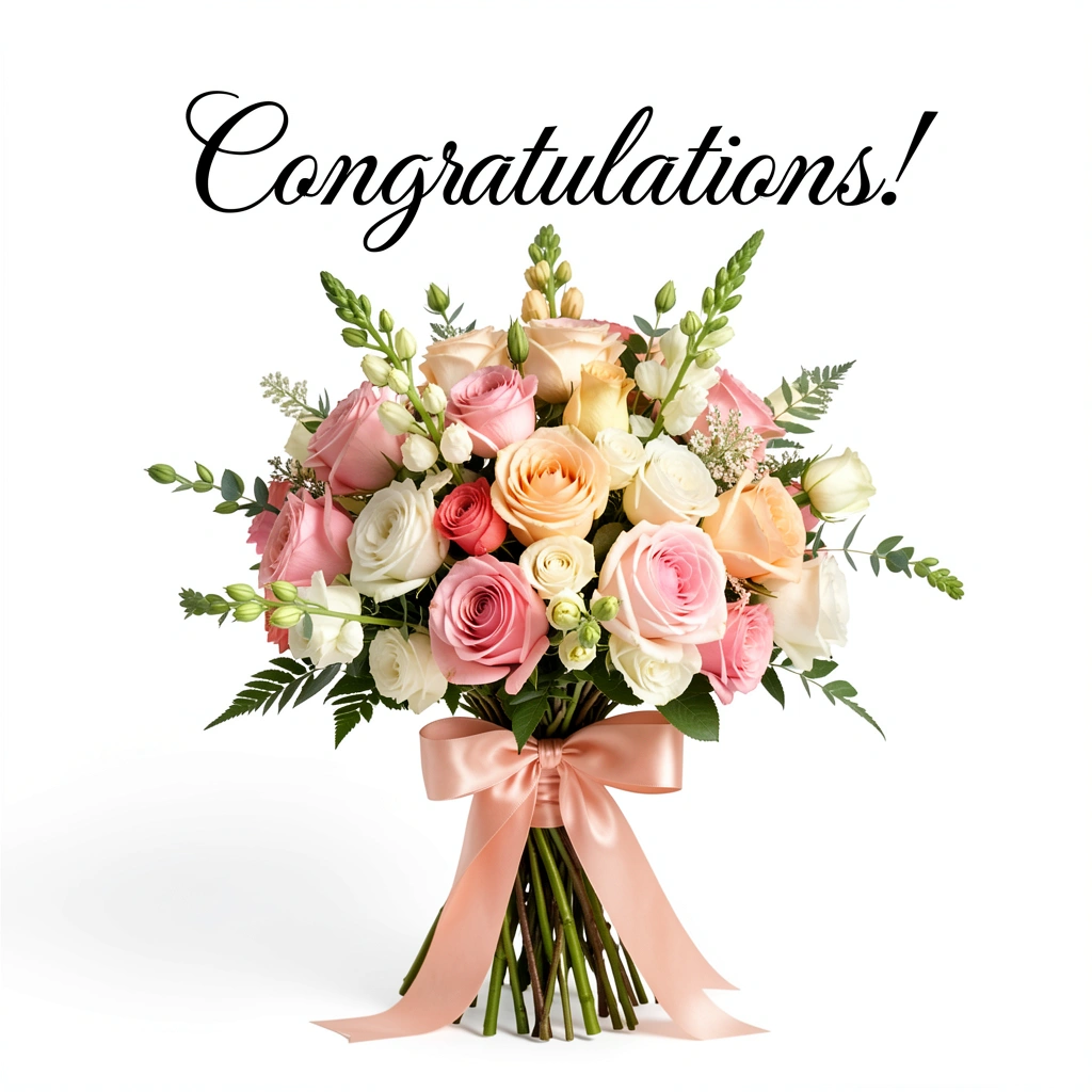 congratulations images — flowers clean 3 (free download)
