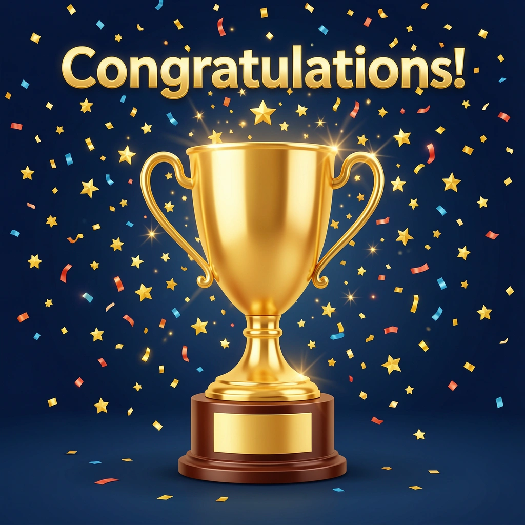 congratulations images — trophy stars 2 (free download)