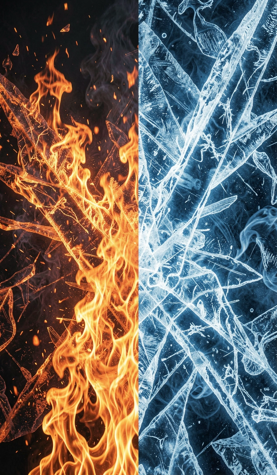 cool wallpapers — fire ice 2 (free download)