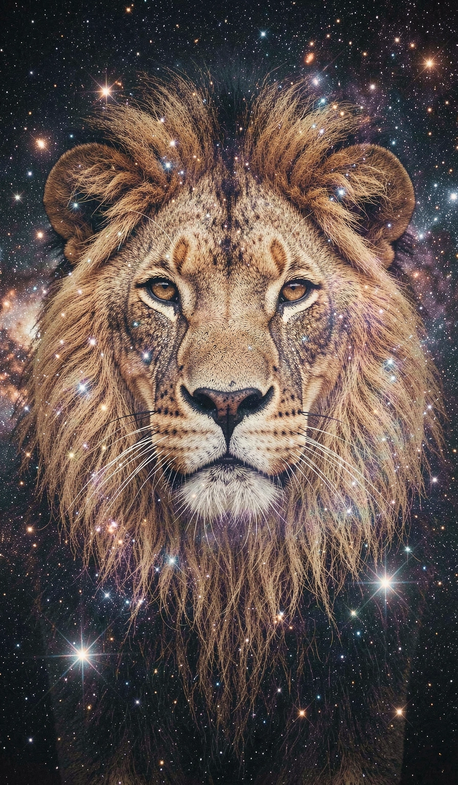 cool wallpapers — lion galaxy 3 (free download)