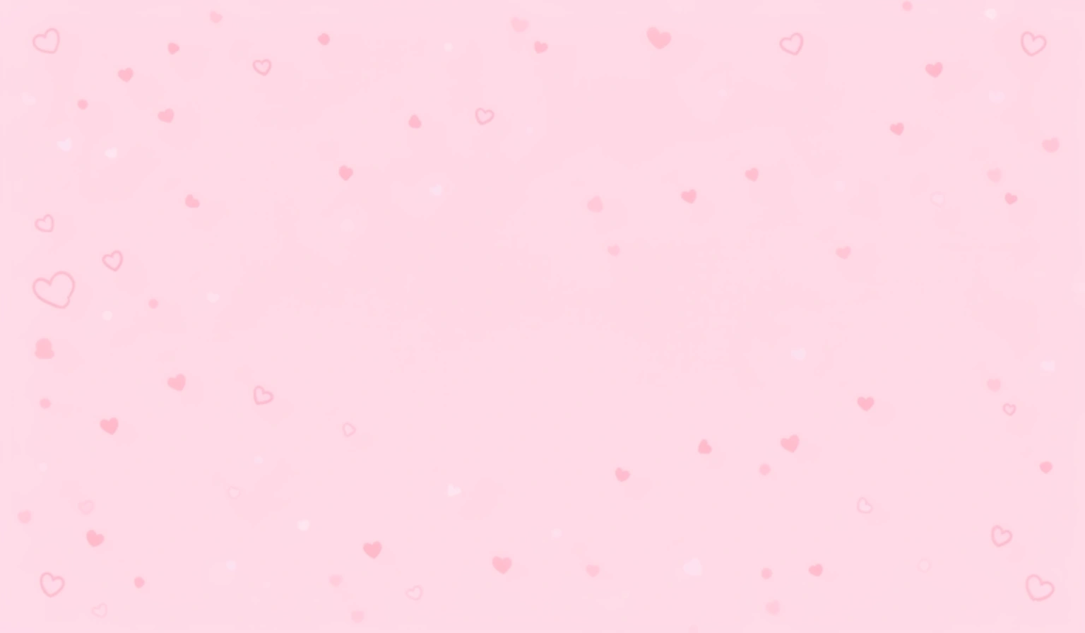 cute background — hearts pastel 1 (free download)