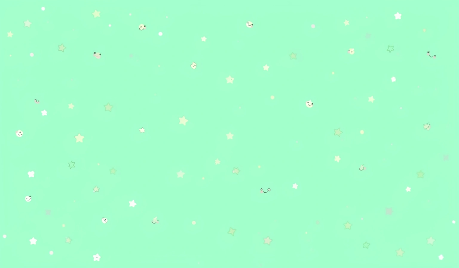 cute background — stars mint 1 (free download)