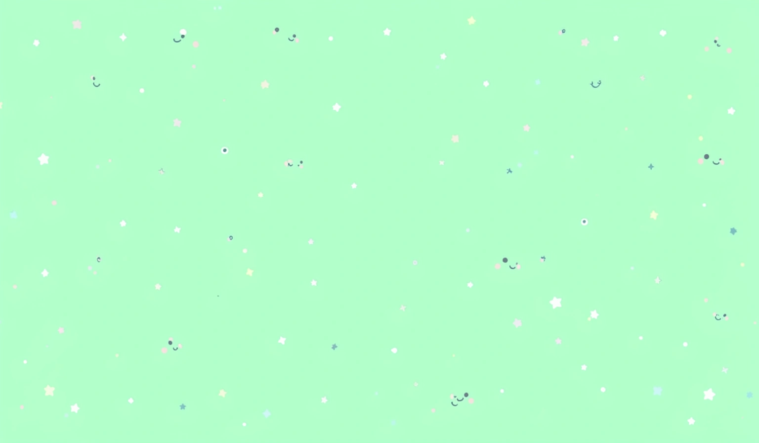 cute background — stars mint 4 (free download)