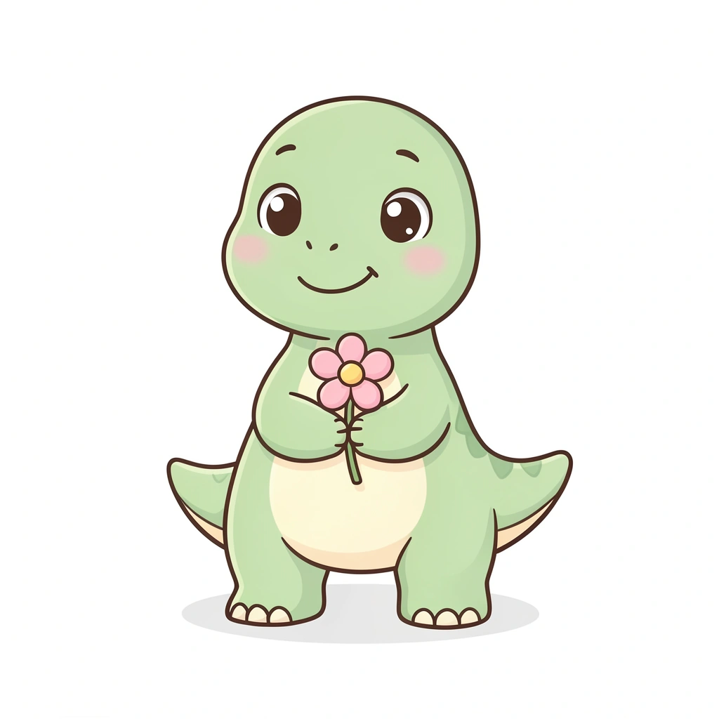 cute drawings — dino pencil 1 (free download)