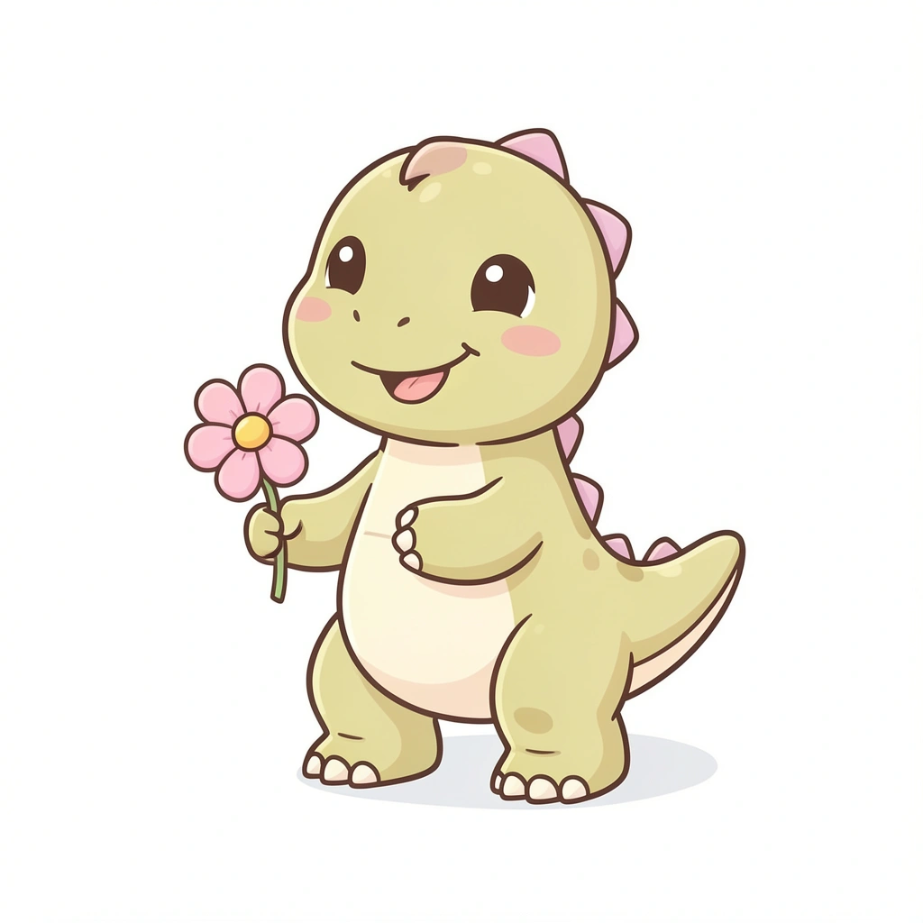 cute drawings — dino pencil 2 (free download)