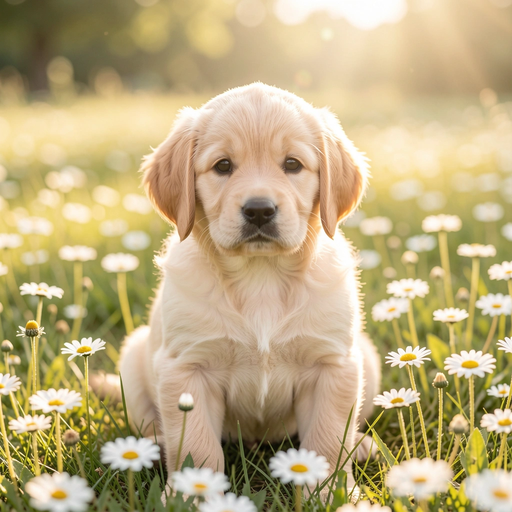 cute pictures — puppy flowers 2 (free download)