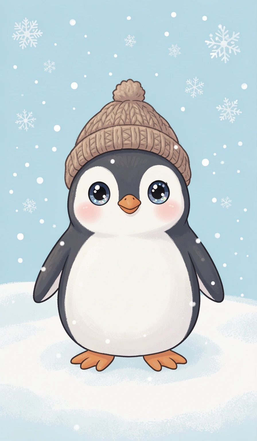cute wallpapers — baby penguin 2 (free download)