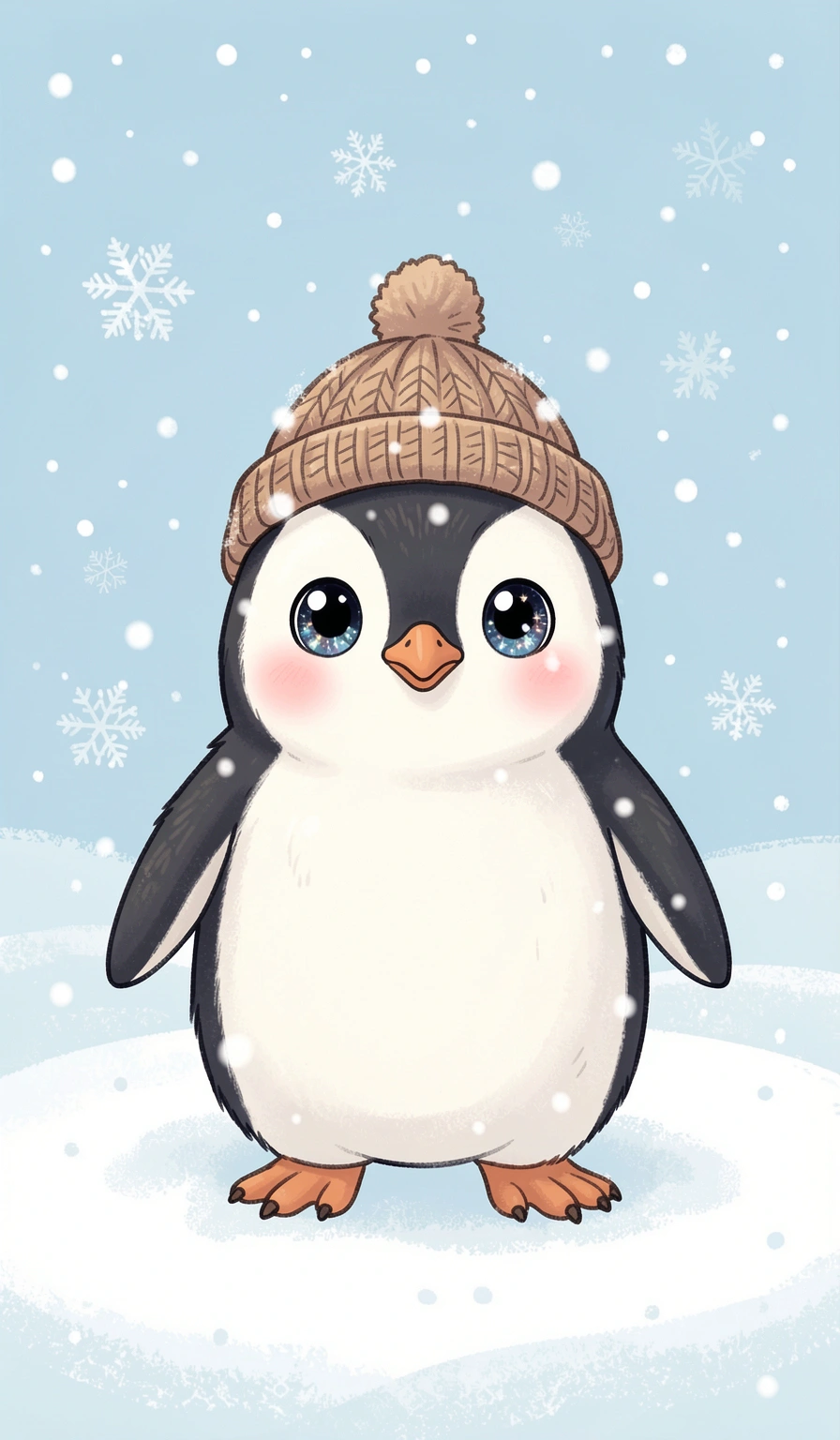 cute wallpapers — baby penguin 4 (free download)