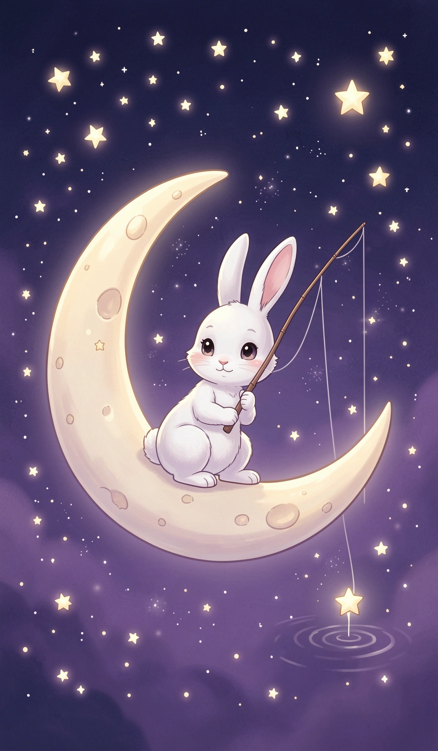cute wallpapers — bunny moon 1 (free download)