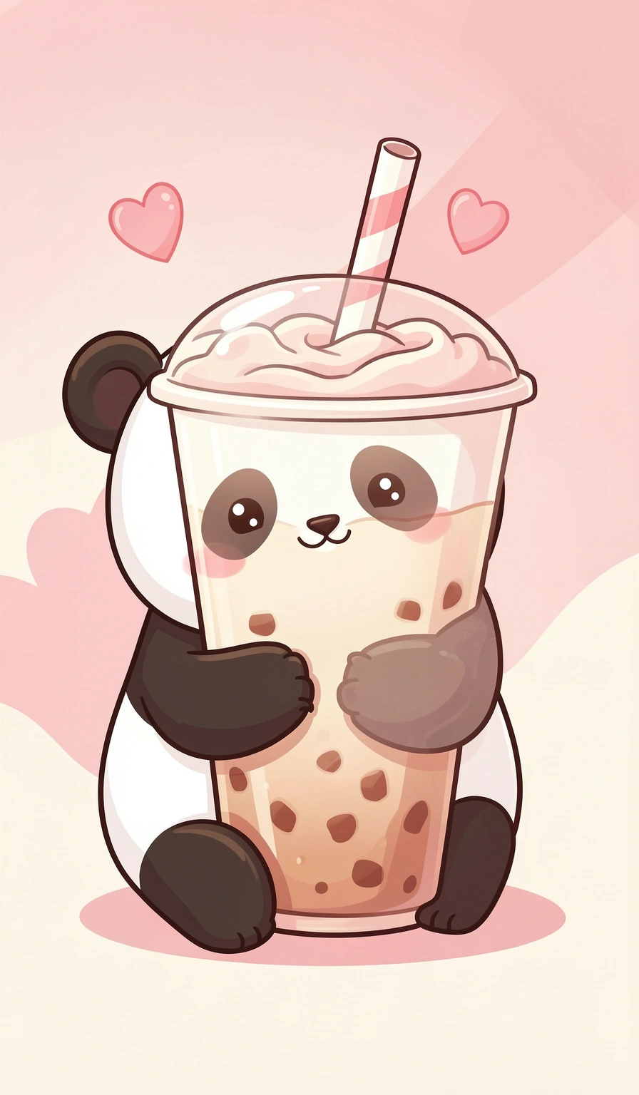 cute wallpapers — panda boba 2 (free download)