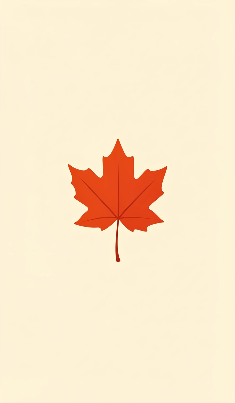fall wallpaper — orange minimal 4 (free download)