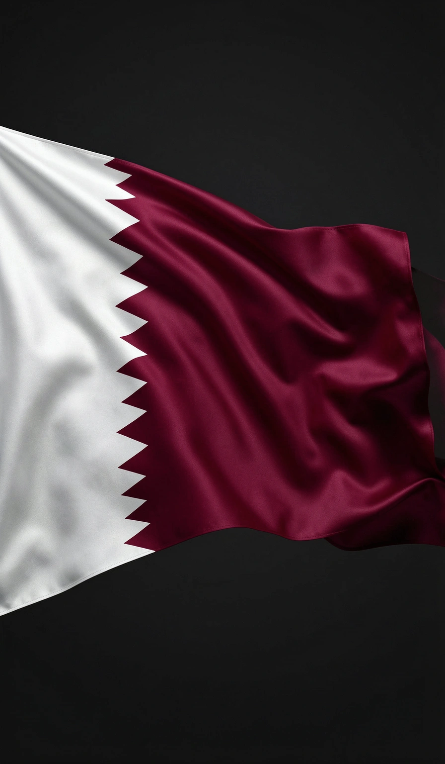 flag wallpapers — qatar 1 (free download)