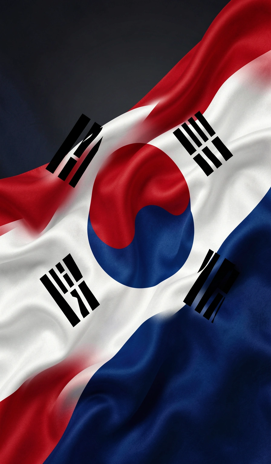 flag wallpapers — south korea 1 (free download)