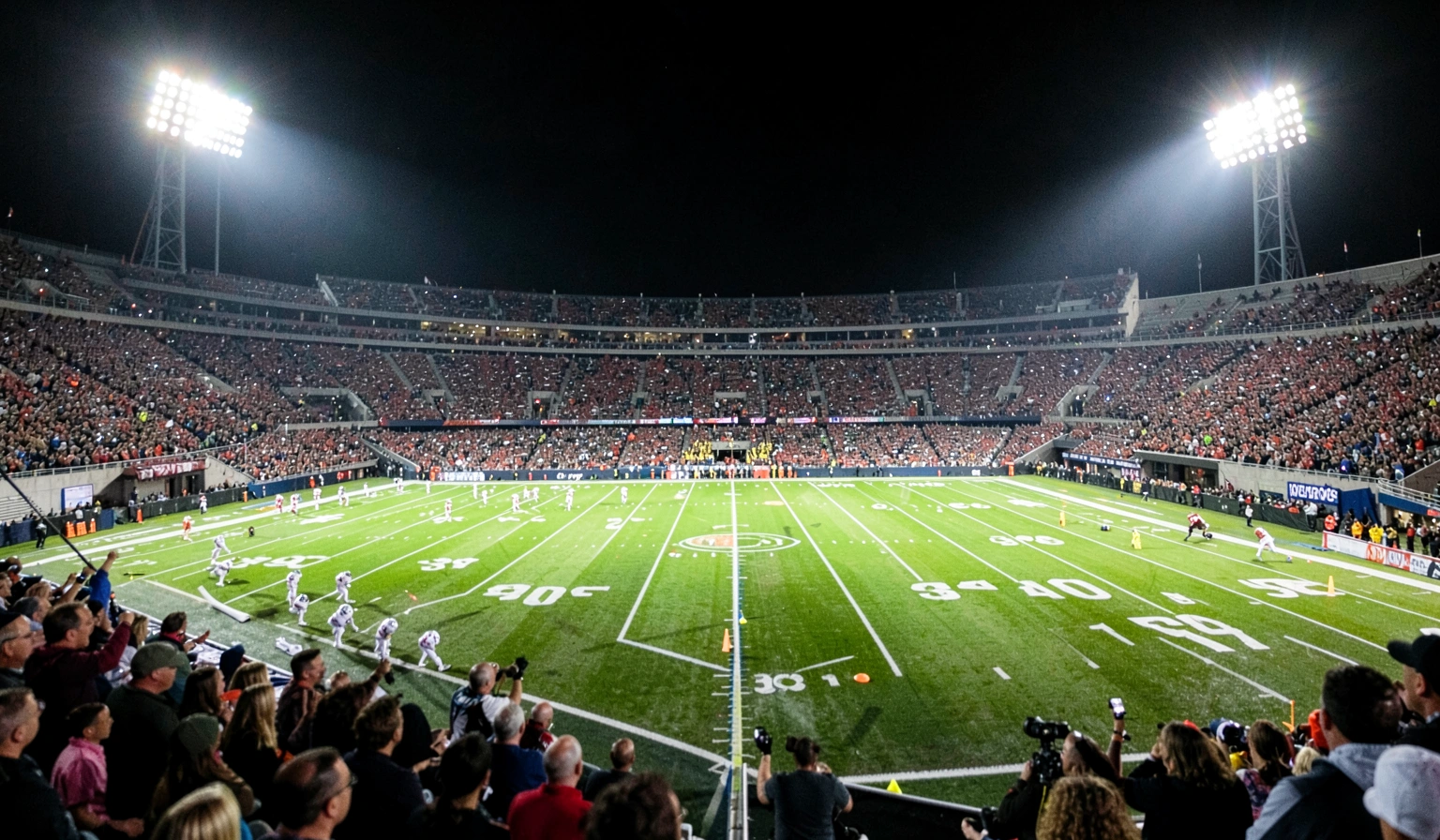 football background — stadium lights 2 (free download)