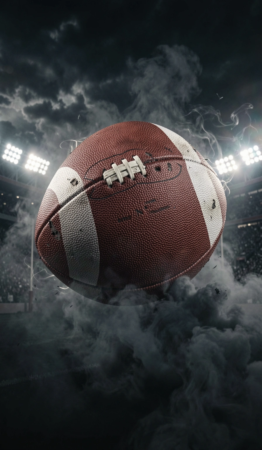 football wallpaper — ball dark 3 (free download)