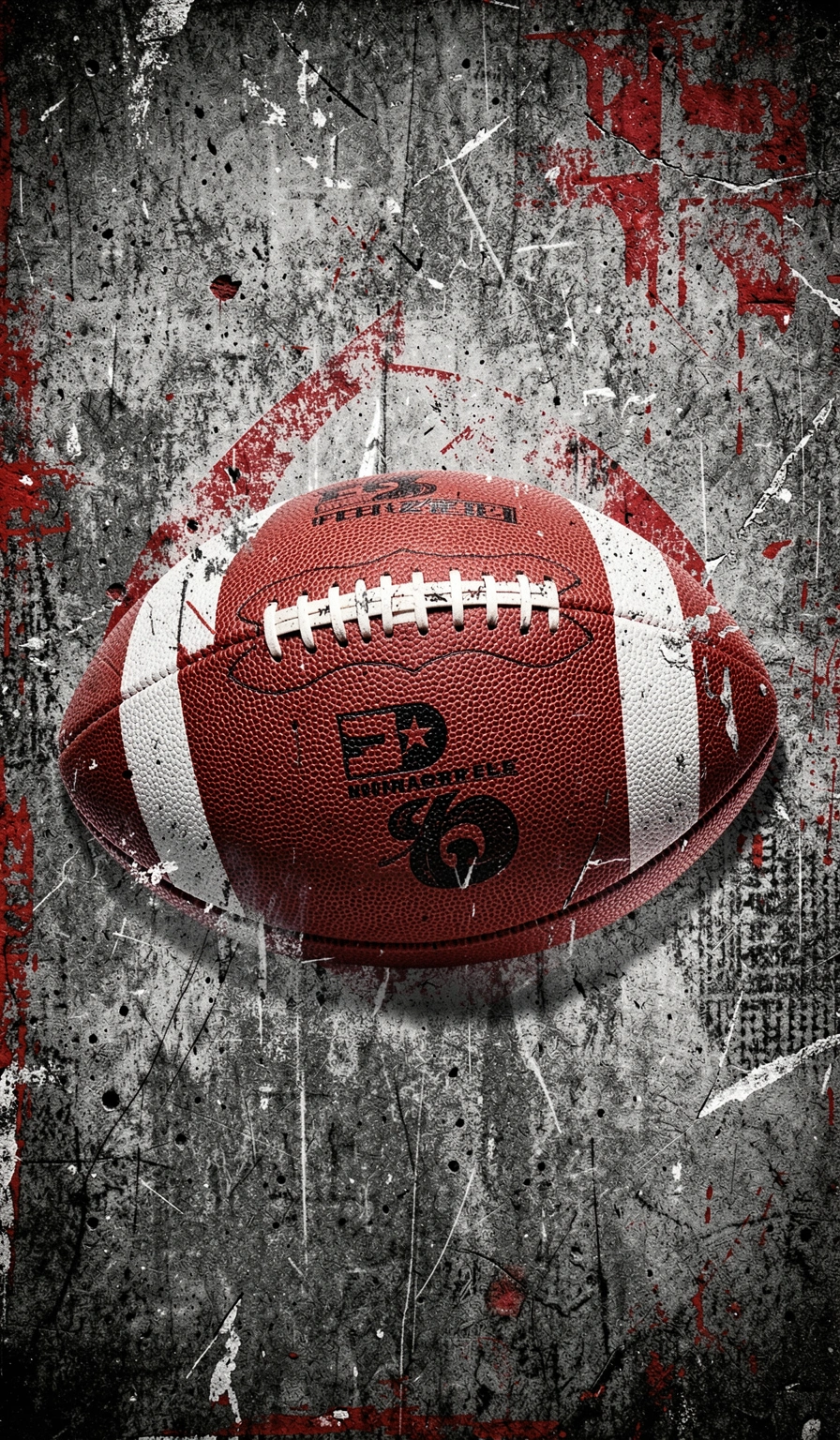 football wallpaper — grunge 1 (free download)