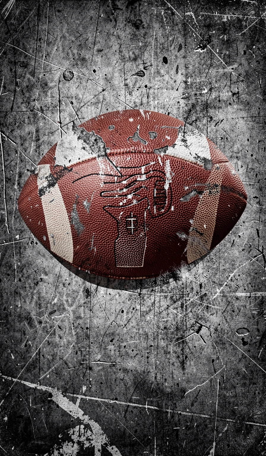 football wallpaper — grunge 3 (free download)