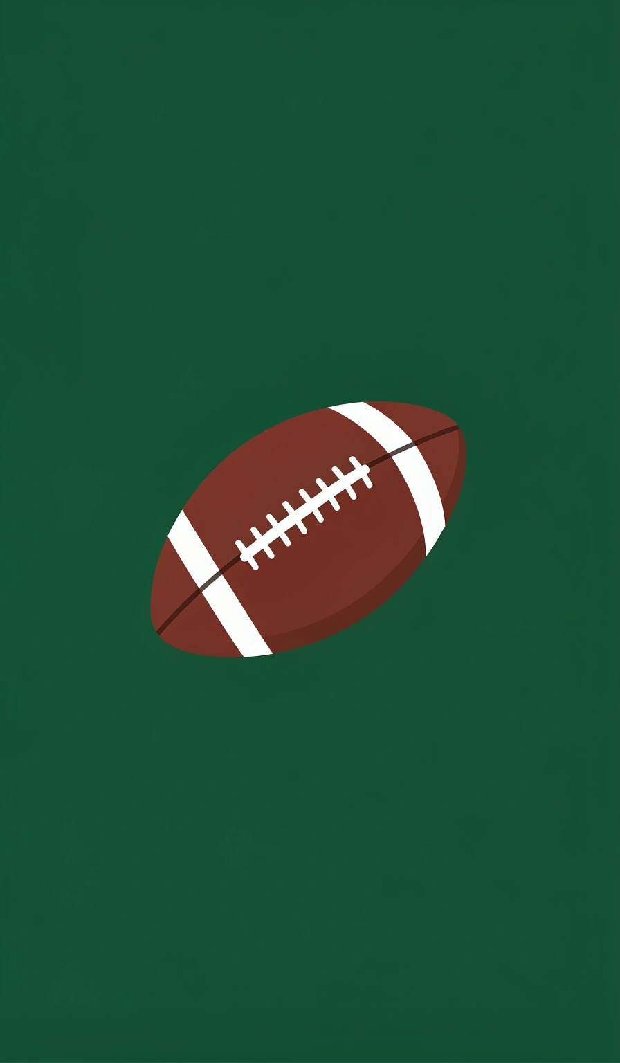 football wallpaper — minimal 2 (free download)