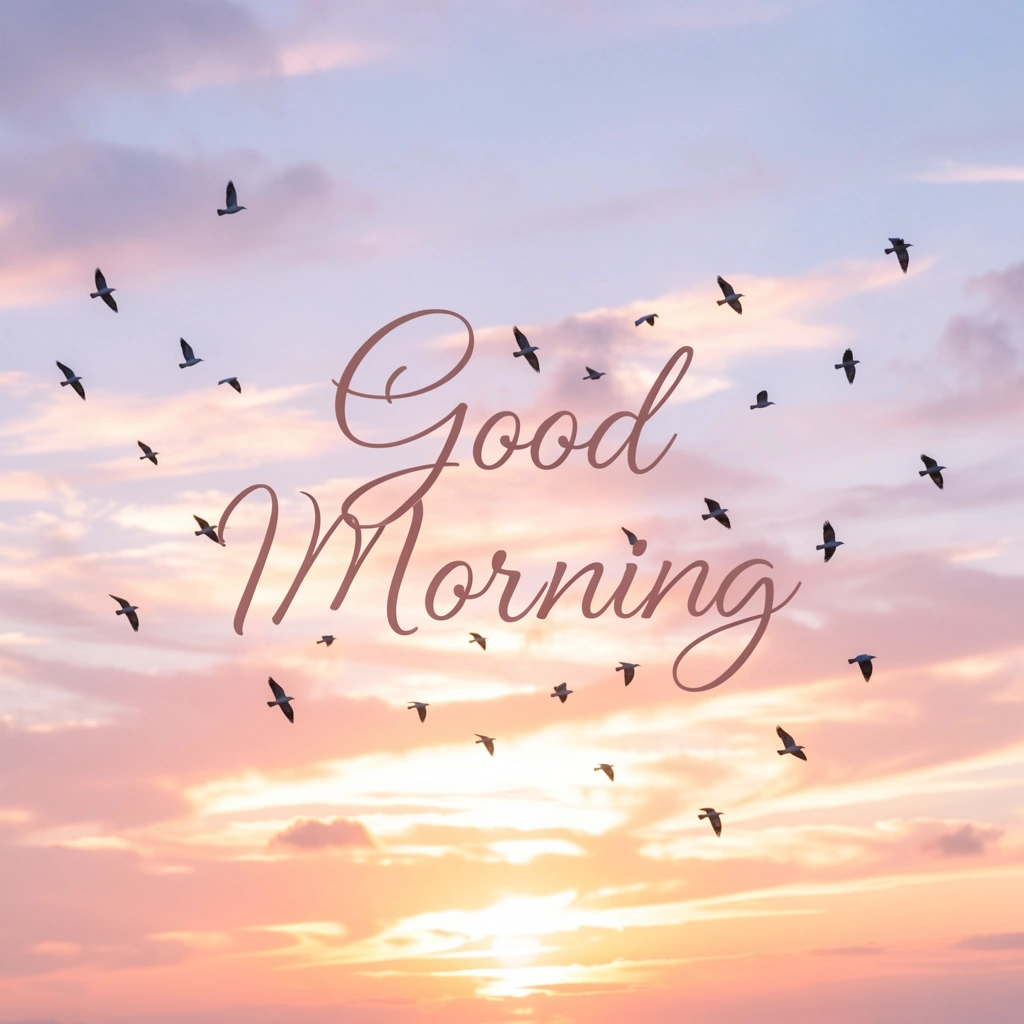 good morning images — birds sky 1 (free download)