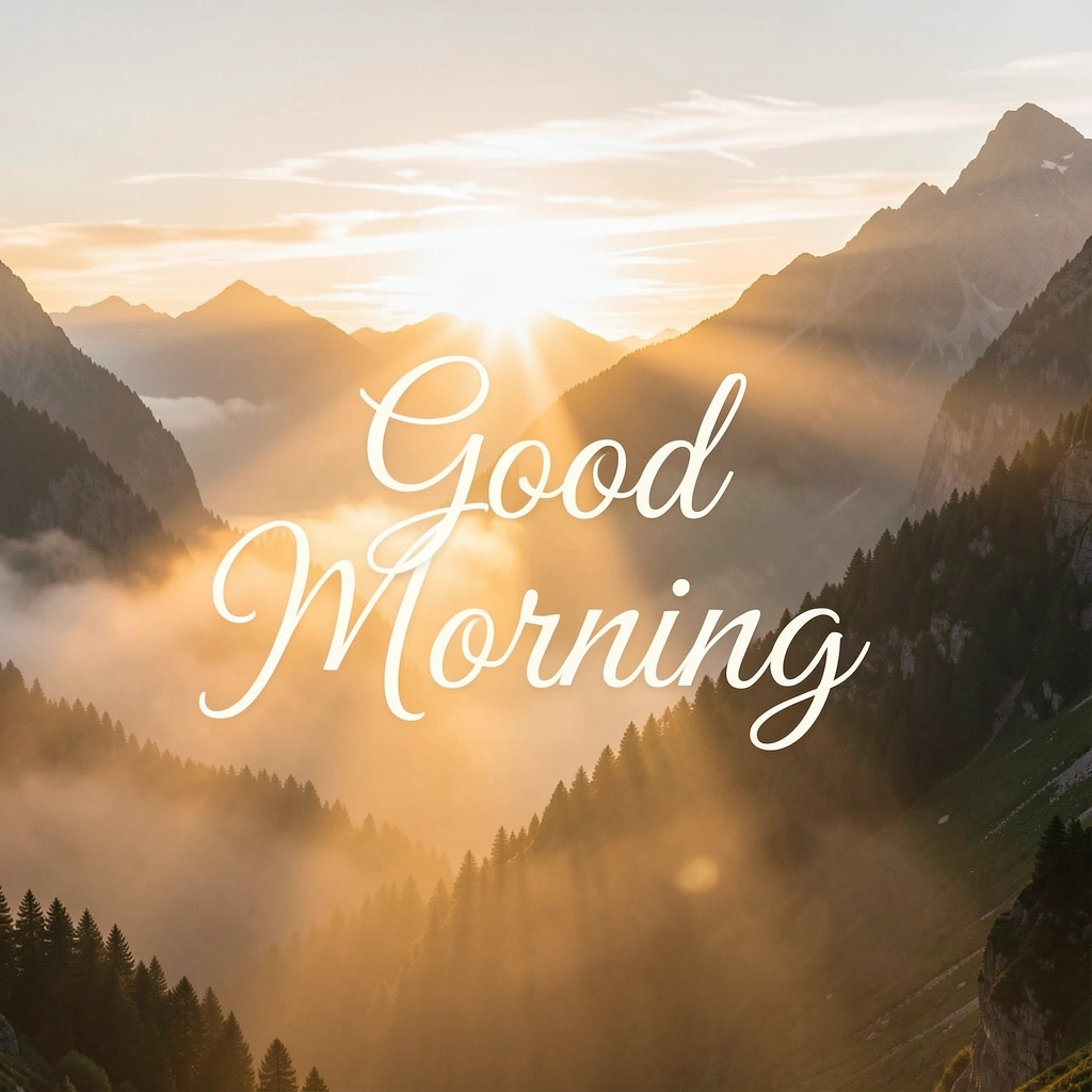good morning images — mountain dawn 3 (free download)