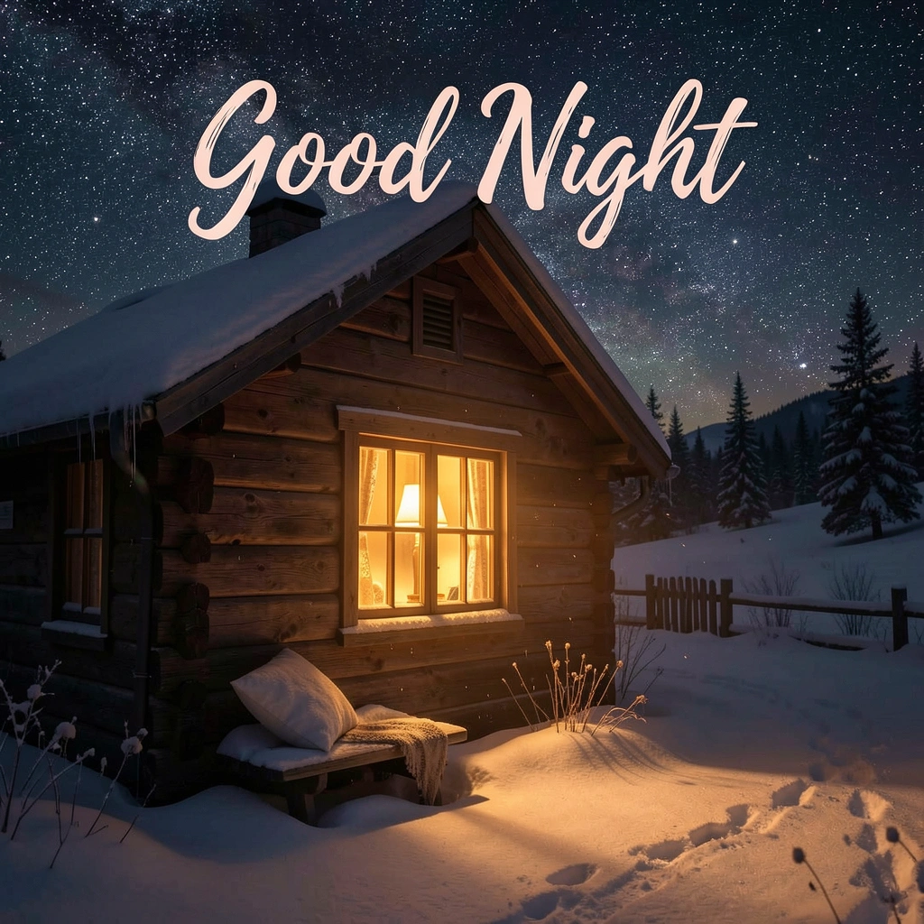 good night images — cottage 1 (free download)