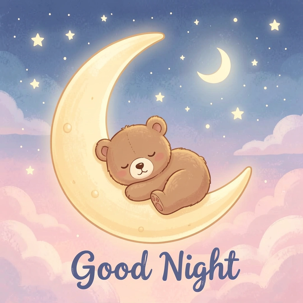 good night images — teddy 2 (free download)