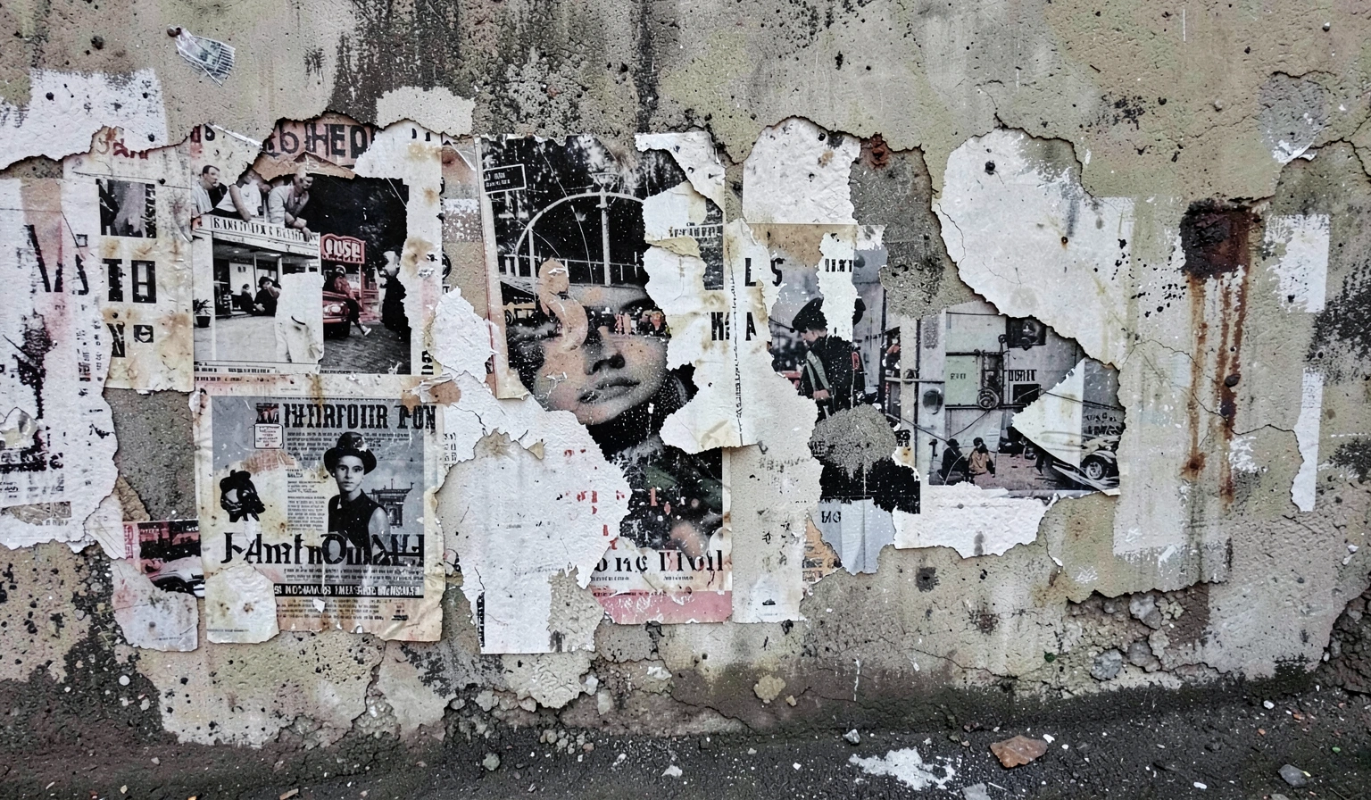 grunge texture — wall graffiti faded 1 (free download)