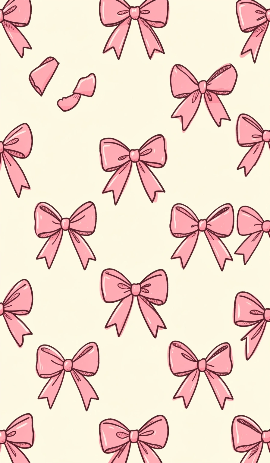 Hand Drawn Bows
