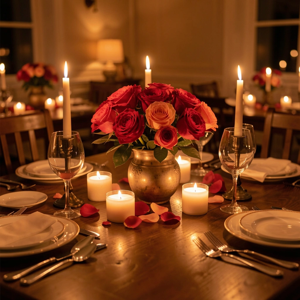 happy anniversary images — candlelit 1 (free download)