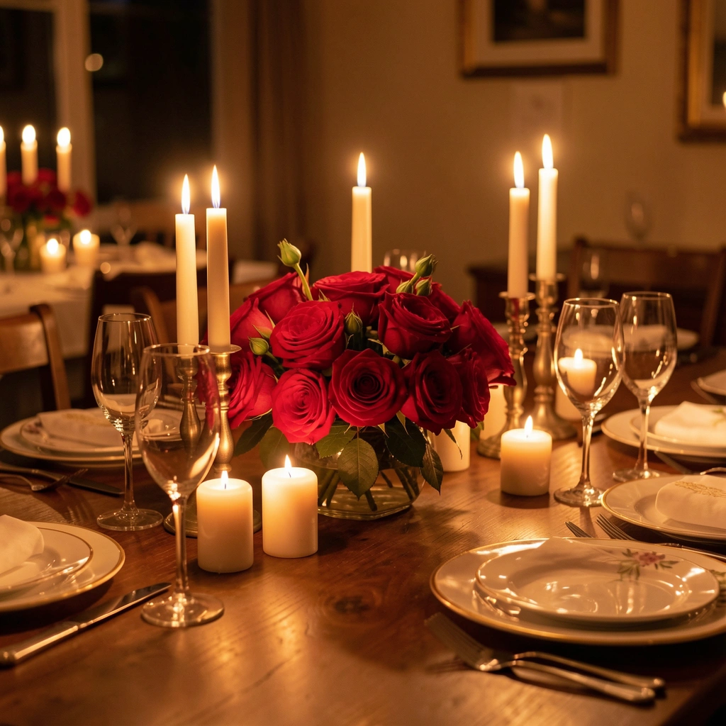 happy anniversary images — candlelit 3 (free download)