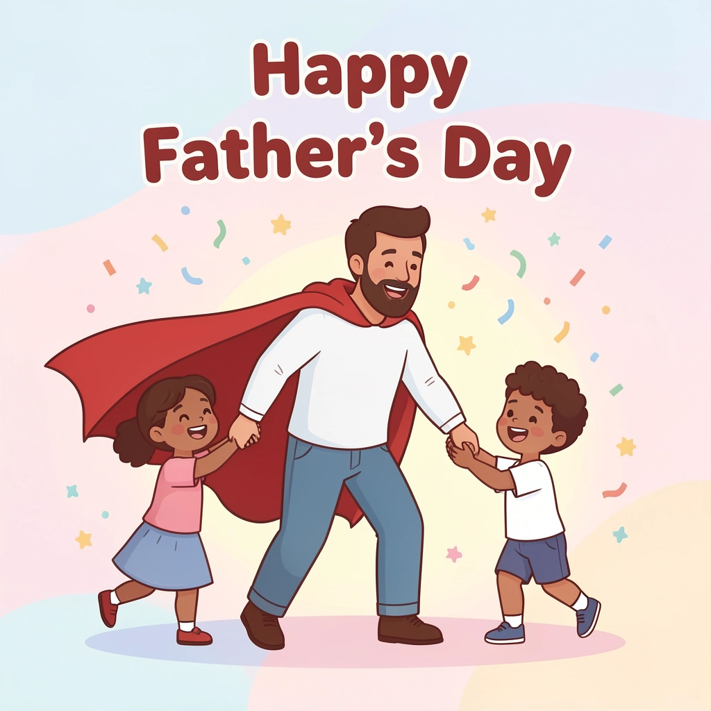happy fathers day images — superhero dad 2 (free download)