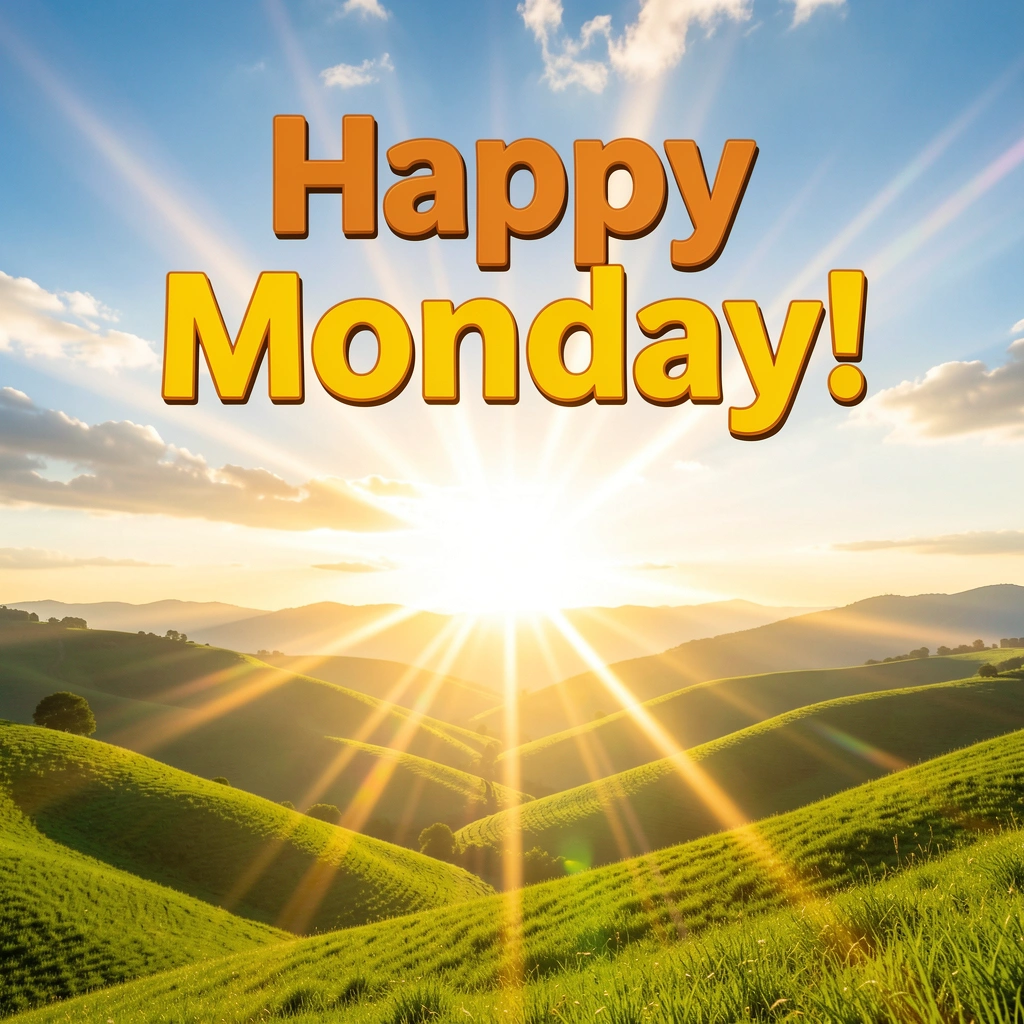 happy monday images — sunrise energy 3 (free download)