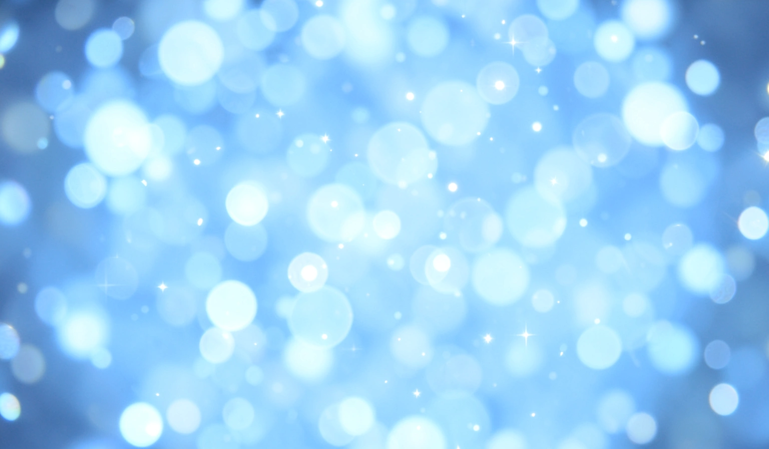light blue background — bokeh 2 (free download)