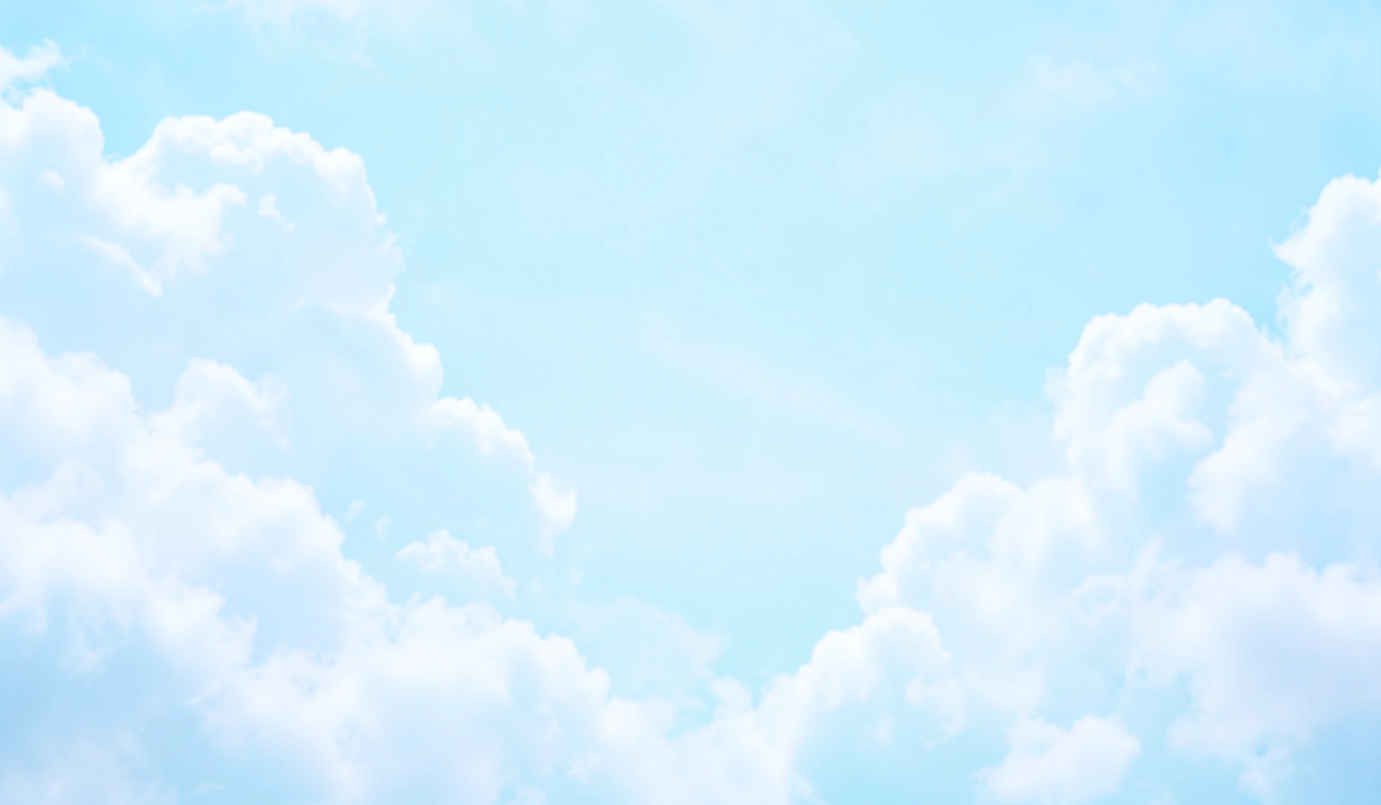 light blue background — pastel clouds 4 (free download)